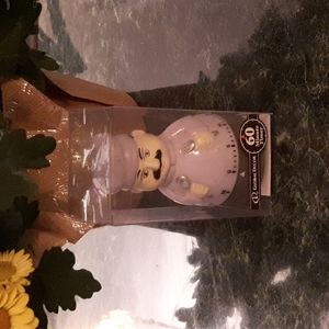 💞3/$30.  Global Decor Kitchen Timer- 4" Tall Chef 👨‍🍳🔪🍽
